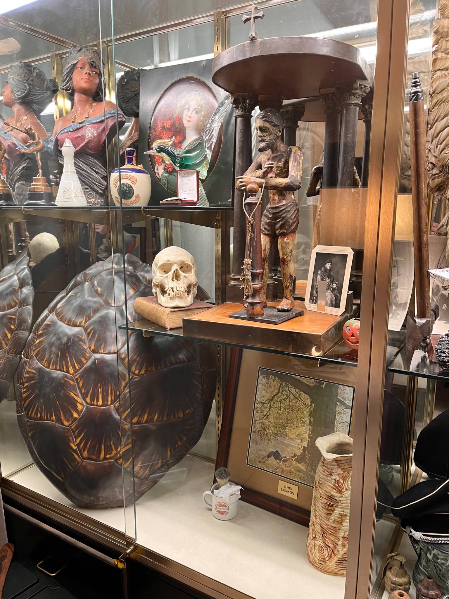 Victorian curiosity cabinet collection antique collectibles Las Vegas - sell antiques Las Vegas
